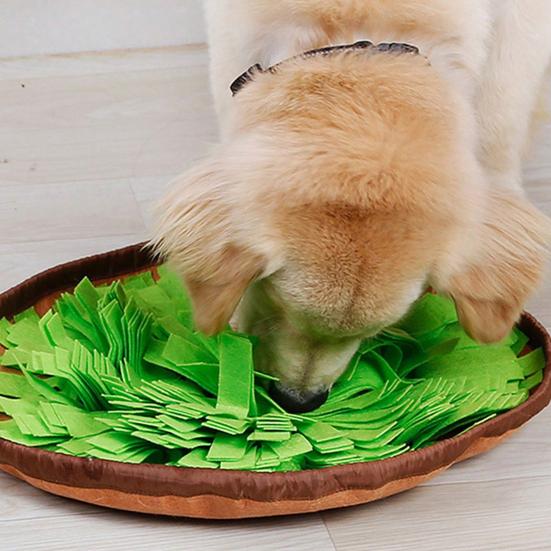 Yousheng Dog Snuffle Mat Pet Sniffing Pad Foldable Slow Feeding Mat Interactive Puzzle Toy Non-slip Dog Training Toy