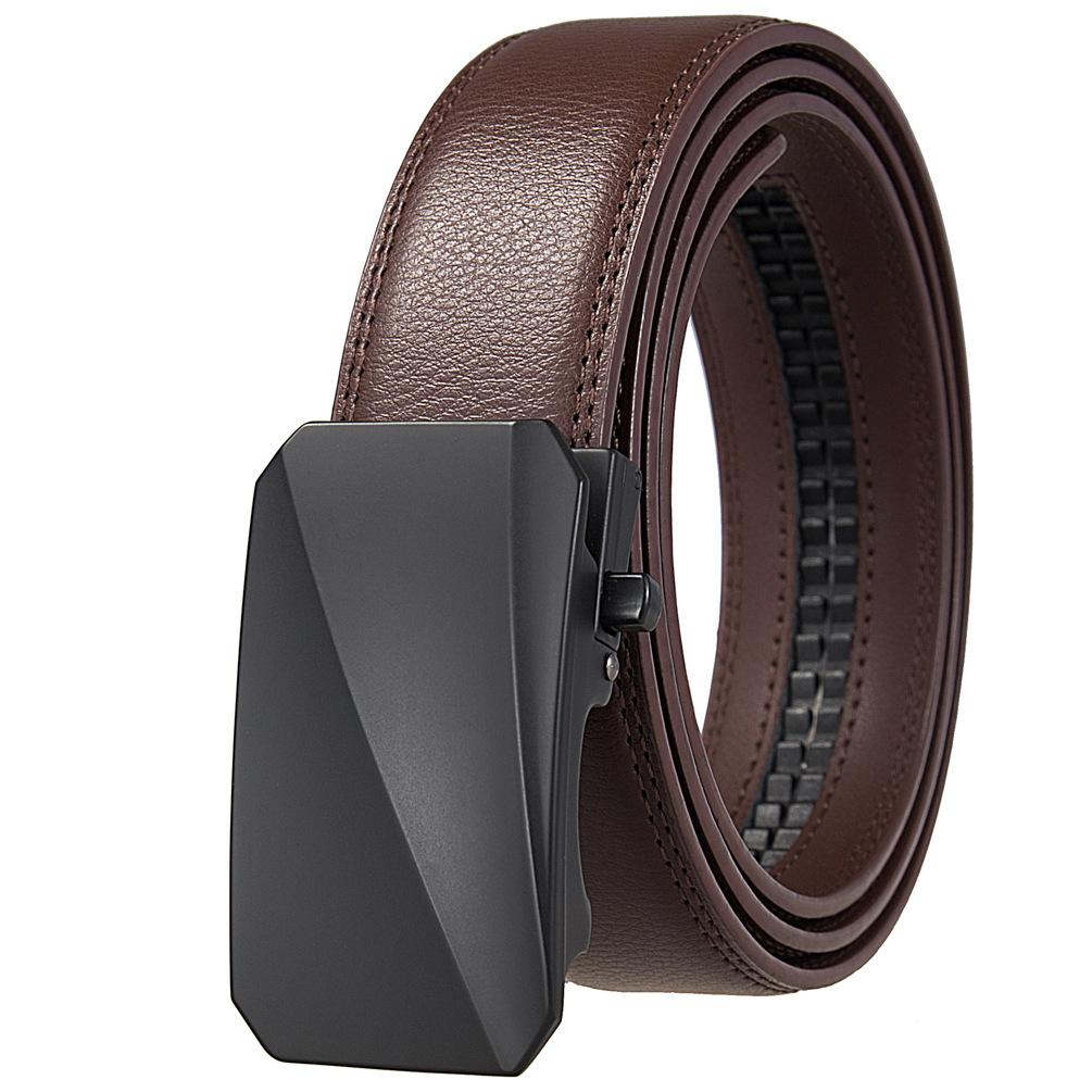 Two-Layer Belt Casual Business Belt, Belt For Men, Automatic Buckle Belt Ly36-25564-1