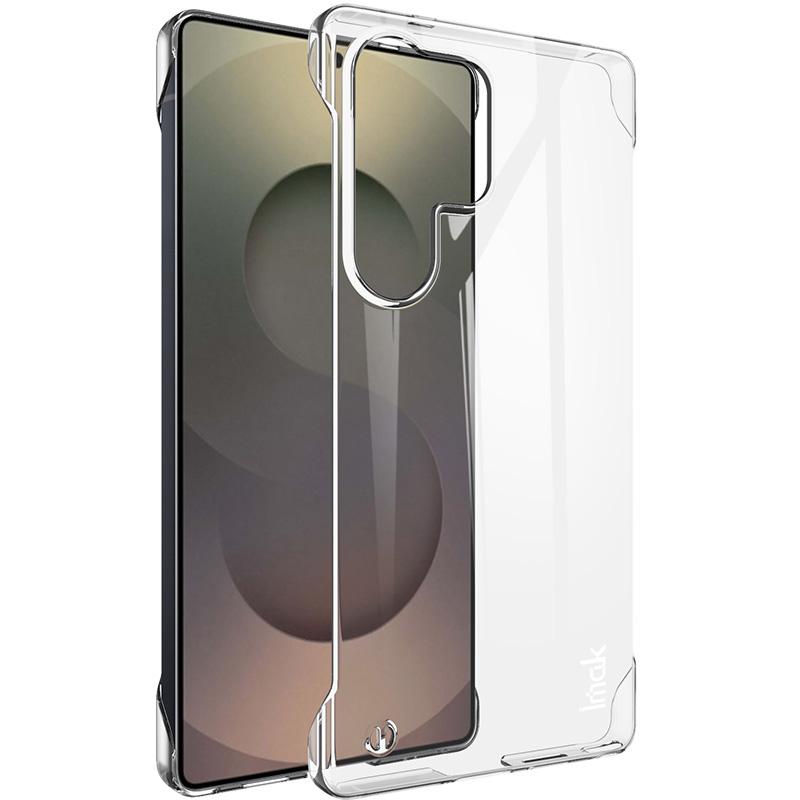 

IMAK For Samsung Galaxy S25 Ultra Case Reinforced Corner Clear PC Borderless Phone Cover Type A