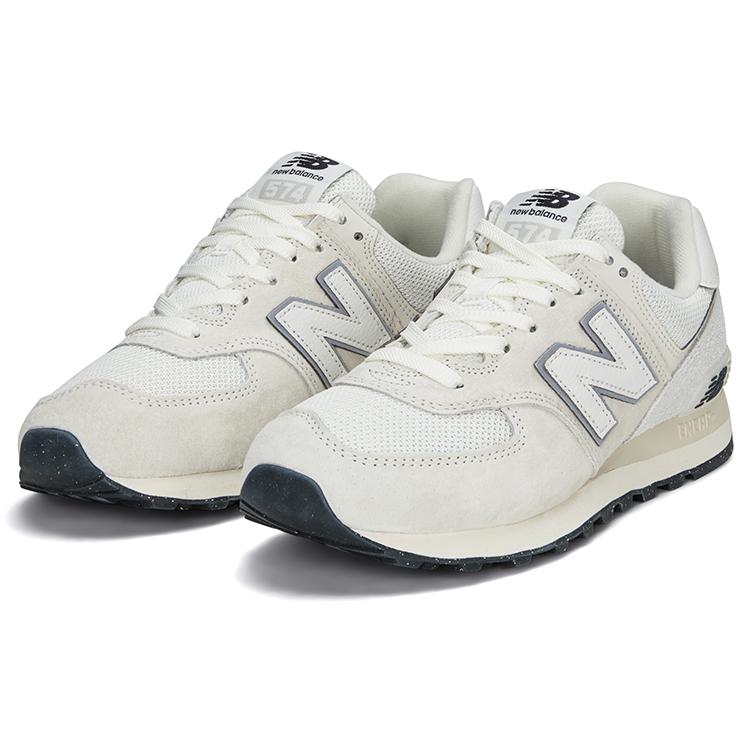Neu New Balance 574 Off White Grau U574LS2