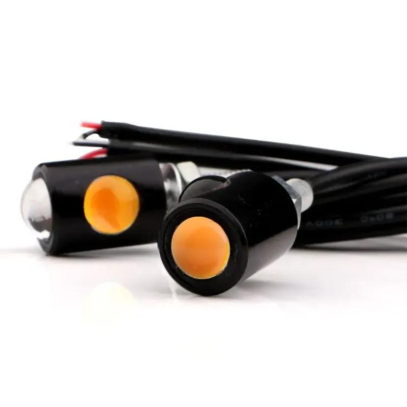 1Pair Universal Motorcycle LED Mini Turn Eye Turn Indicators for Kawasaki for Honda