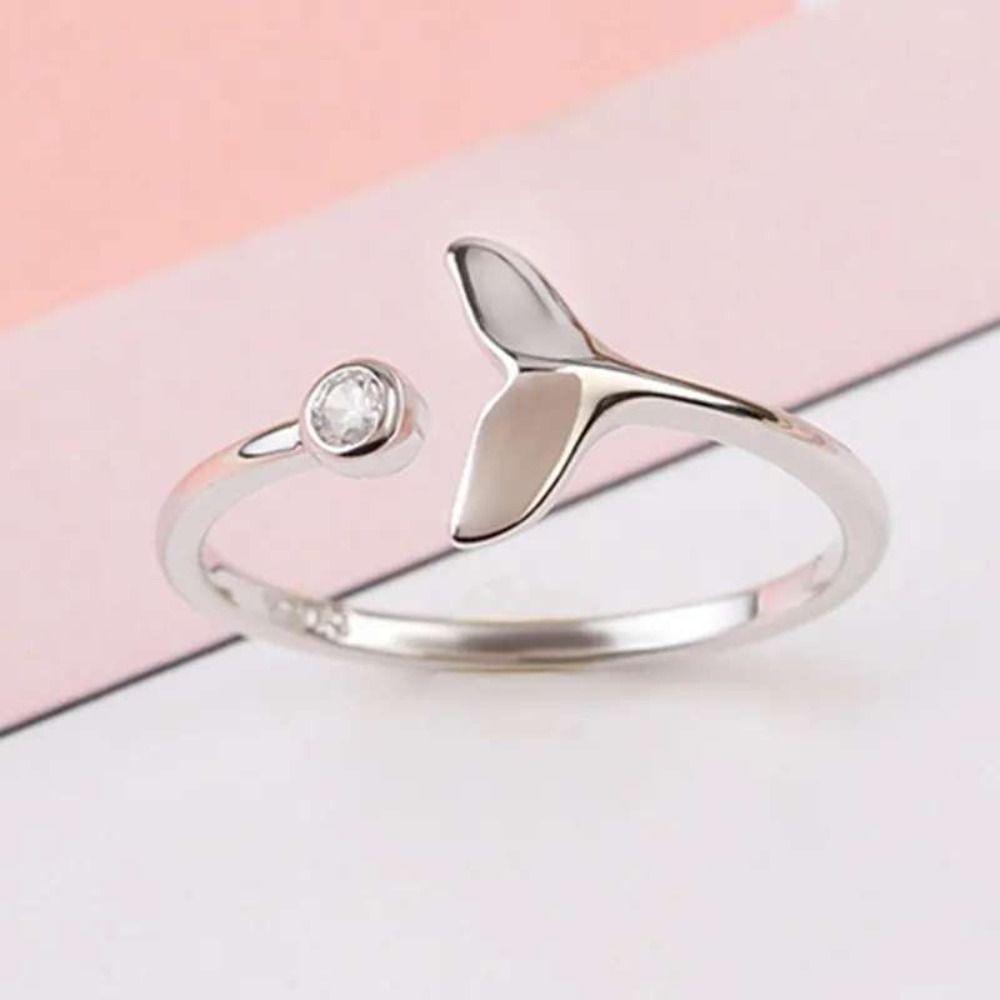 Fish Tail Fashion Jewelry Women Toe Ring Korean Style Toe Ring Open Ring Vintage Foot Ring Set