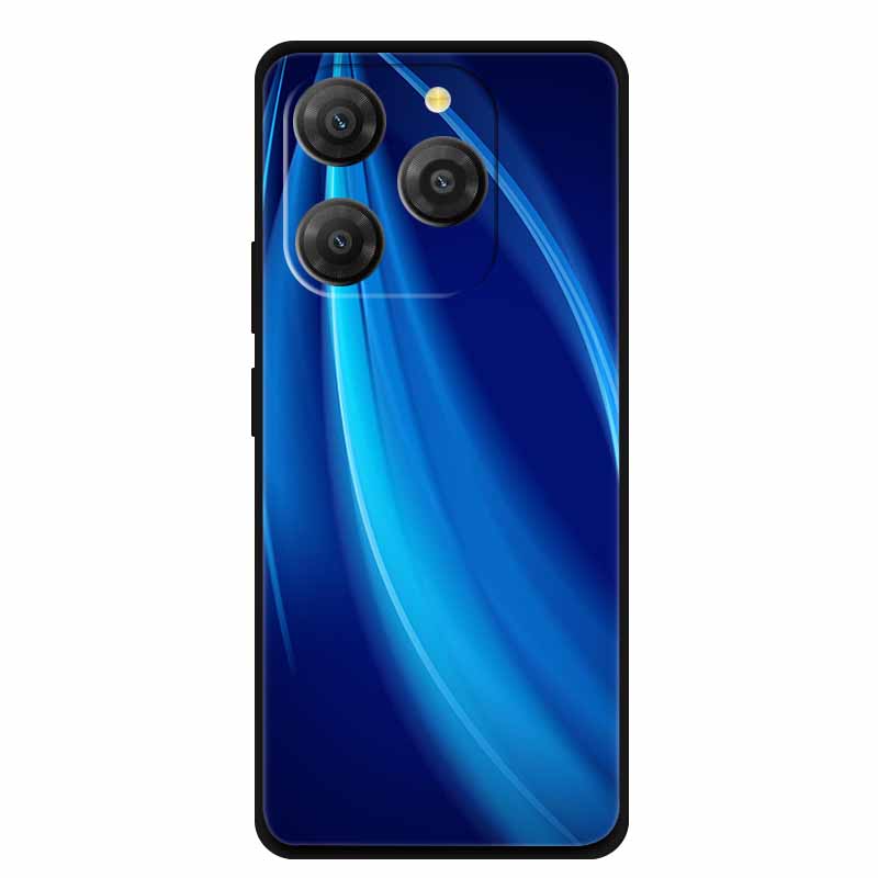 Για θήκη Blackview Shark 9 Shark9 Coque 6.67" Μαύρη Σιλικόνη Μαλακό Πίσω Κάλυμμα Θήκη Για θήκες τηλεφώνου Blackview Shark 9 Αντικραδασμική