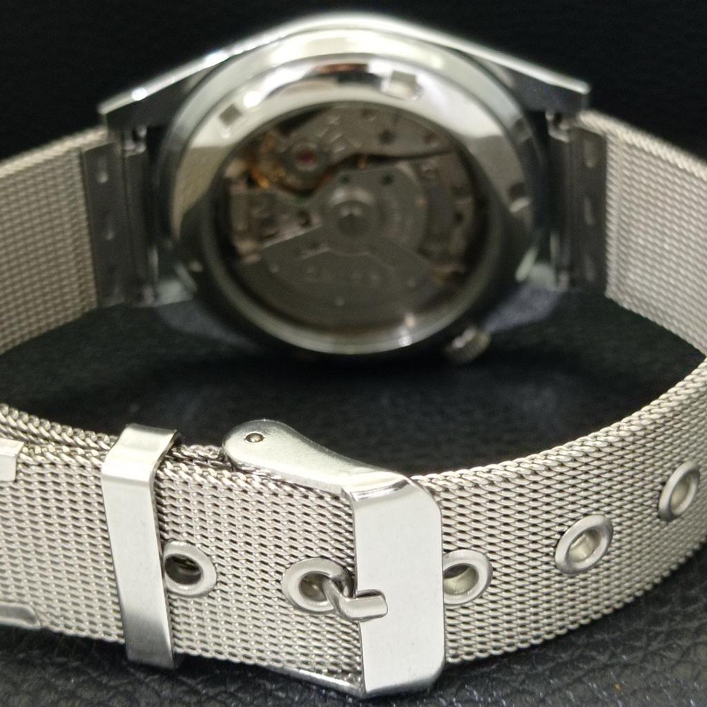 REFURBISHED VINTAGE SEIKO 5 AUTOMATIC 6309A JAPAN MENS SILVER WATCH a441128-4 Sk-a441128