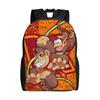 DK Arcade Donkeys Kongs Teenage Backpack Gift High School Hiking Travel  Daypack for Men Women College Shoulder Bag
