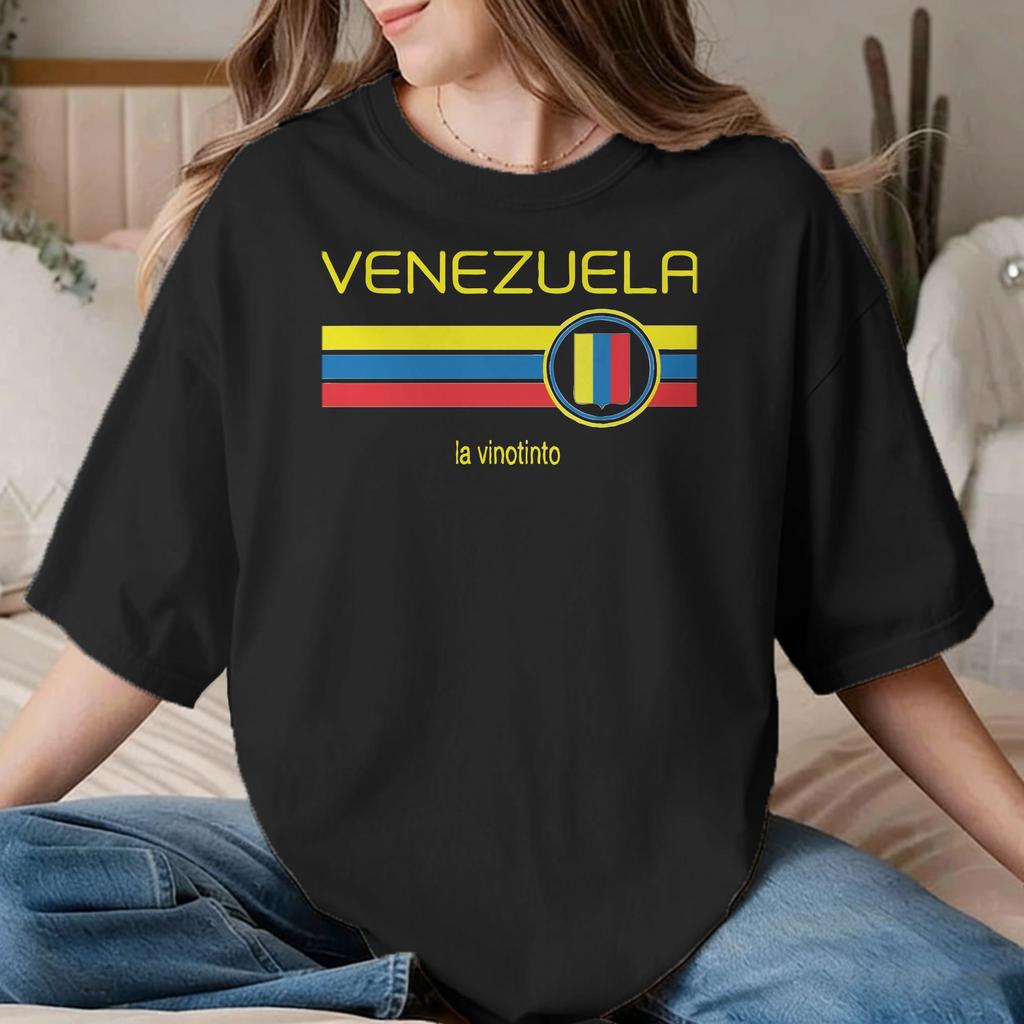 Funny Make Venezuela Chevere Again TShirt Unisex Unisex Round Neck Cotton T Shirt Short Sleeve Tee Shirt Plus Size Clothing