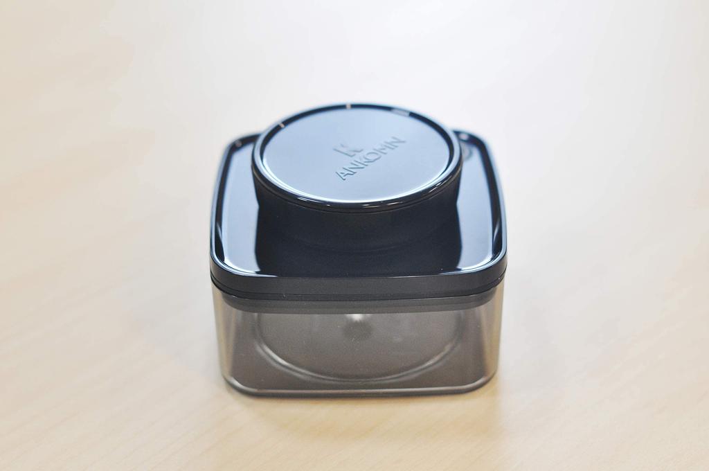 ANKOMN Dial-Type Vacuum Storage Container, Turn Seal, UV Protection, Crystal, Translucent (0.3L)