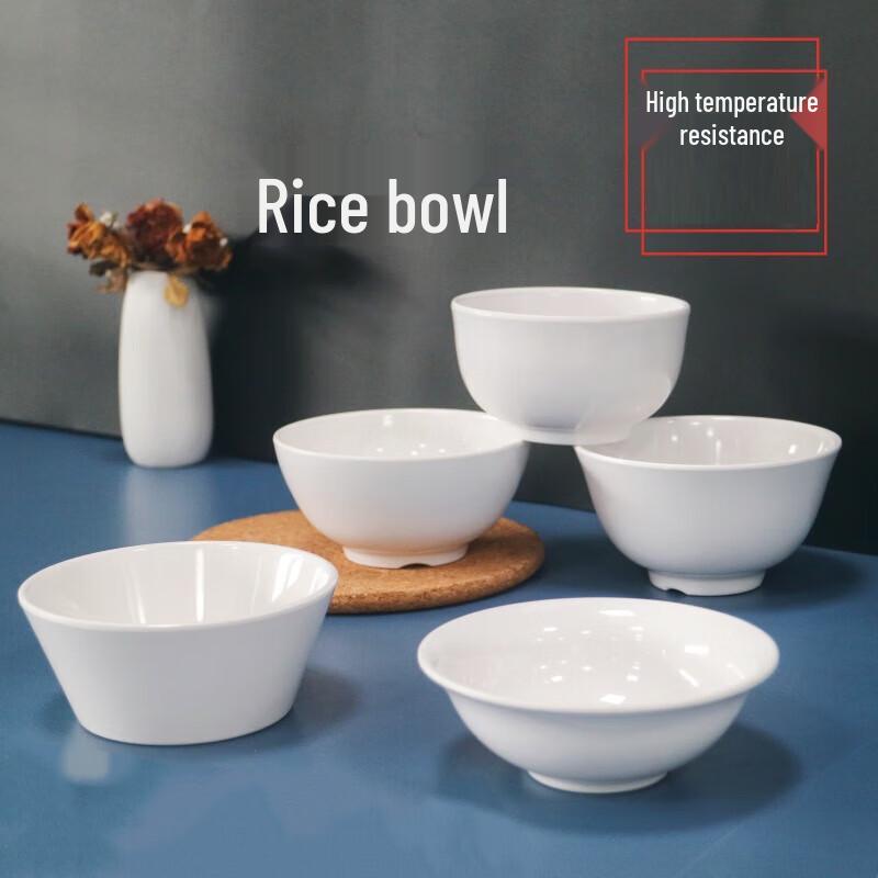 Durable Melamine Soup and Rice Bowl