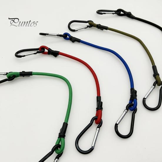 Vielseitige elastische Gurte für Garage, Bungee-Seil mit Metallhaken, Seil Langlebig Sicher Strapazierfähige Seile Haken Gurt, Flexibler Befestigungsgurt
