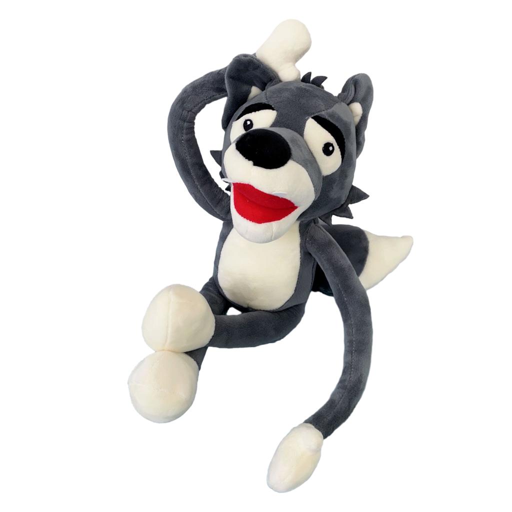 Plush Wolf Dinosaur Toy Kid Cute Doll Childern Birthday Presents Decoration Home