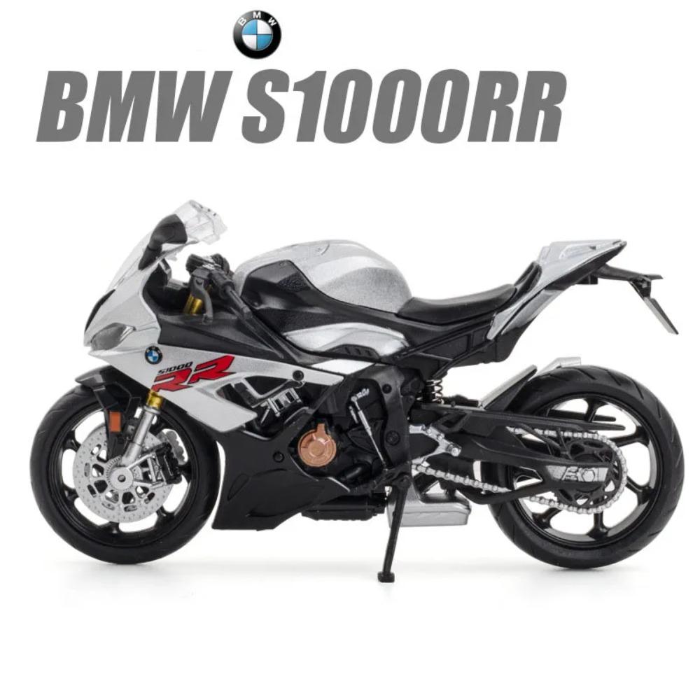 Scale 1:12 BMW S1000RR Honda CBR1000RR Alloy Diecast Motorcycle Car Miniature Model Toys Wheel Steering Vehices for Boys Gifts