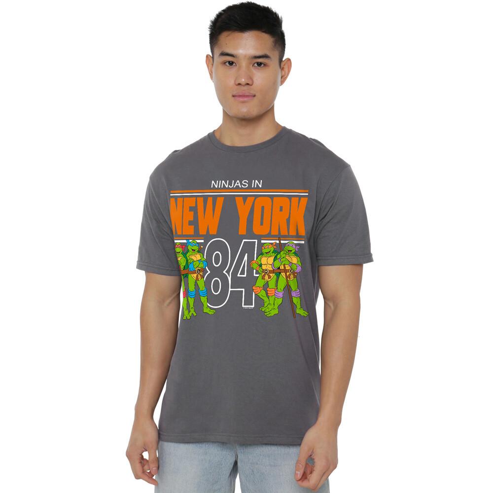 Tmnt Tmnt Nyc T-Shirt S-4XL Charcoal XXL
