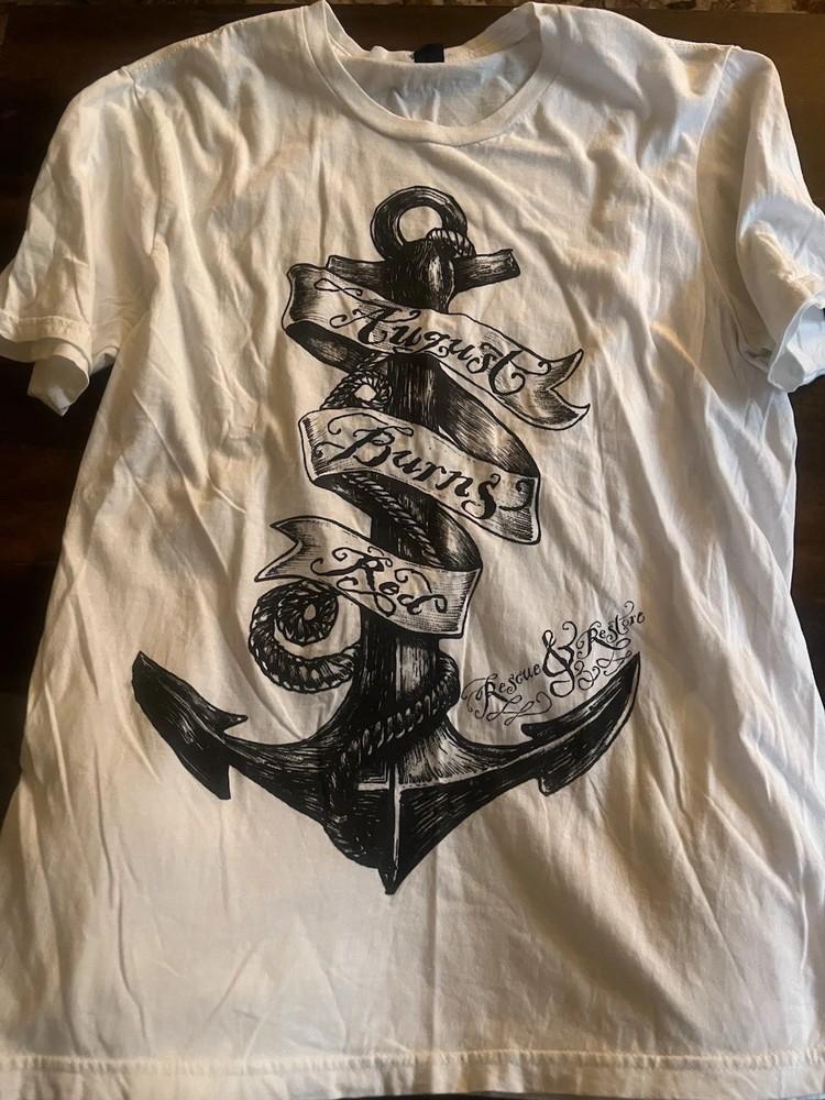 August Burns Red Band White Shirt Unisex Concert S-5XL SG755 Unisex T-Shirt L