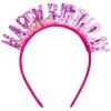 Colorful Flashing 'Happy Birthday' Headband for Kids - Festive Party Dress-Up Accessory