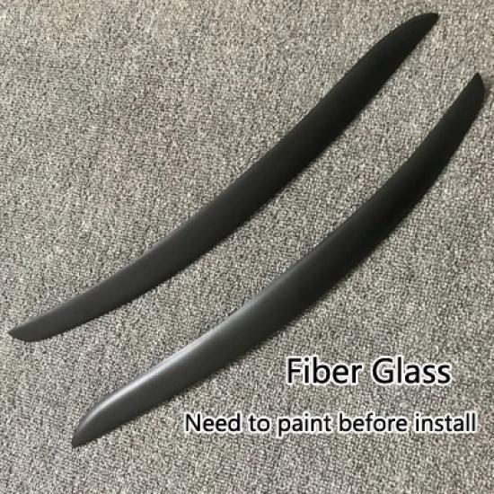 Carbon Fiber Decoration Headlights Eyebrows For BMW 3 Series Coupe E92 E93 2006 - 2008 E90 M3 Fiber Glass Primer Eyelids Cover