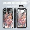 Cartoon Anime Phone Case for iPhone 15 14 13 12 11 Samsung Galaxy S23 S22 A52 A52S Soft Full Protection Square Liquid Silicone Cover