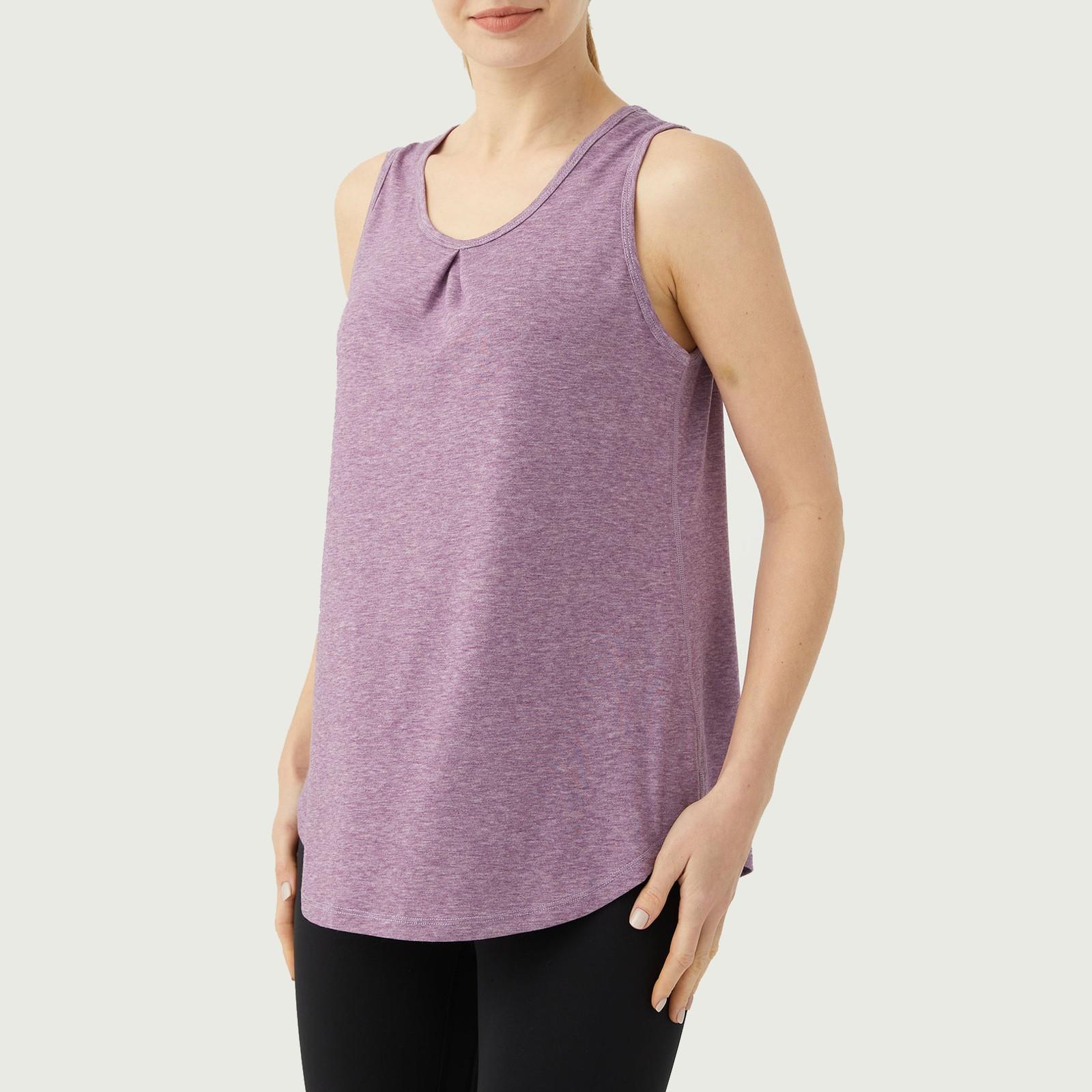 

Женская повседневная рубашка с короткими рукавами и R-образным вырезом на пуговицах M фиолетовый