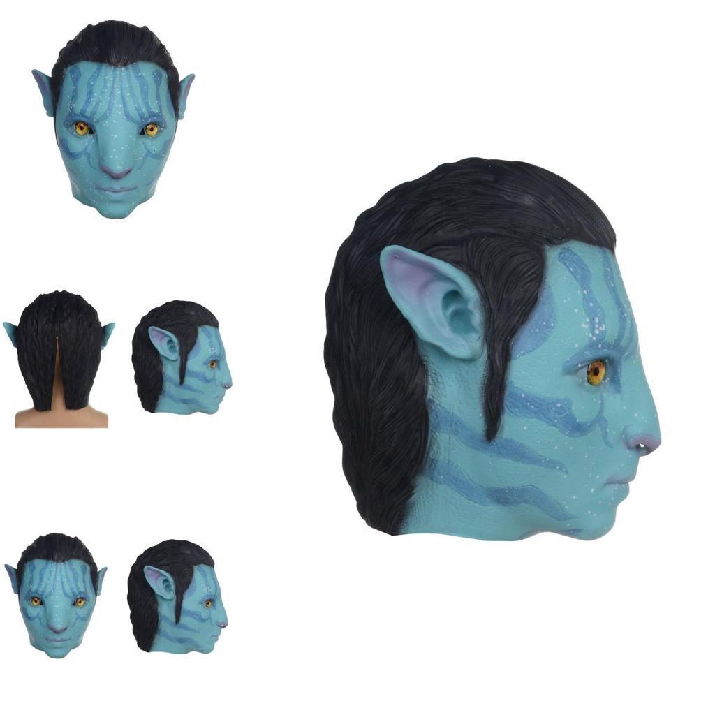 Okouzlující Avatar Cesta vody Latexový kryt hlavy