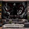Wall Hanging Tapestry Custom NameTokyo Ghoul Pattern Personalized Printed Fabric Wall Decor