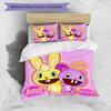 3pcs Happy Tree Friends4 Pattern Bedding Set Duvet Cover Set Includes Duvet Cover &pillowcases, Perfect All Season Bedroom Decoration & Gift