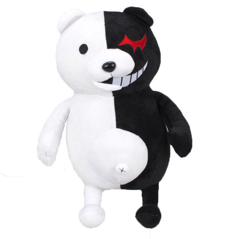 Anime Game 14" Danganronpa Monokuma Black White Bear Plush Soft Stuffed Toy Doll