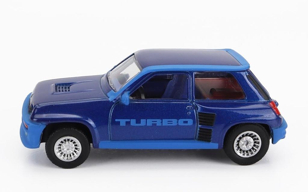 NOREV Renault Die-Cast Car 1/64 Renault R5 TURBO 1980 (Blue)