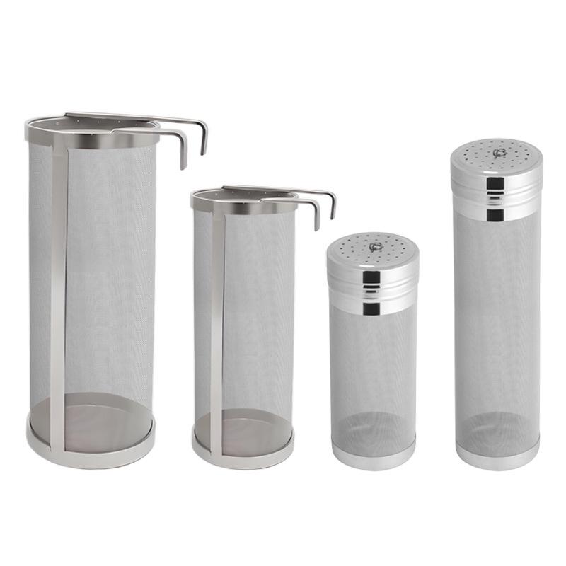 304 Stainless Steel Beer & Beverage Impurity Filter Barrel for Home Brewing