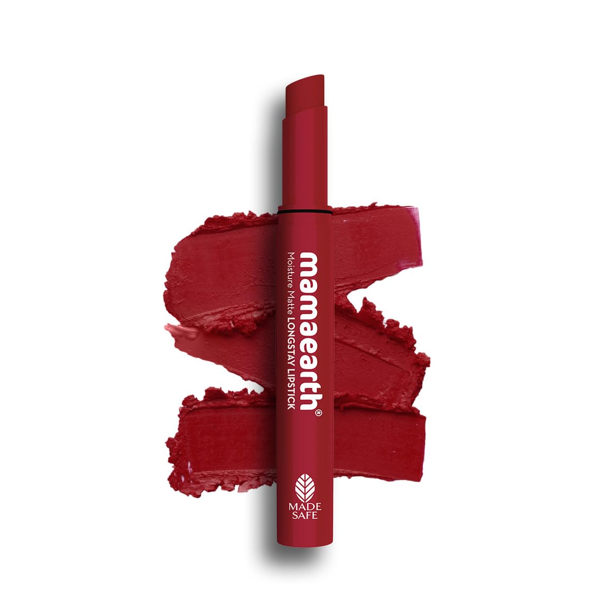 

Mamaearth Moisture Matte Longstay Lipstick Avocado Oil Vitamin E 12H Stay Cherry Punch Shade 11 2 g Lip Color Makeup