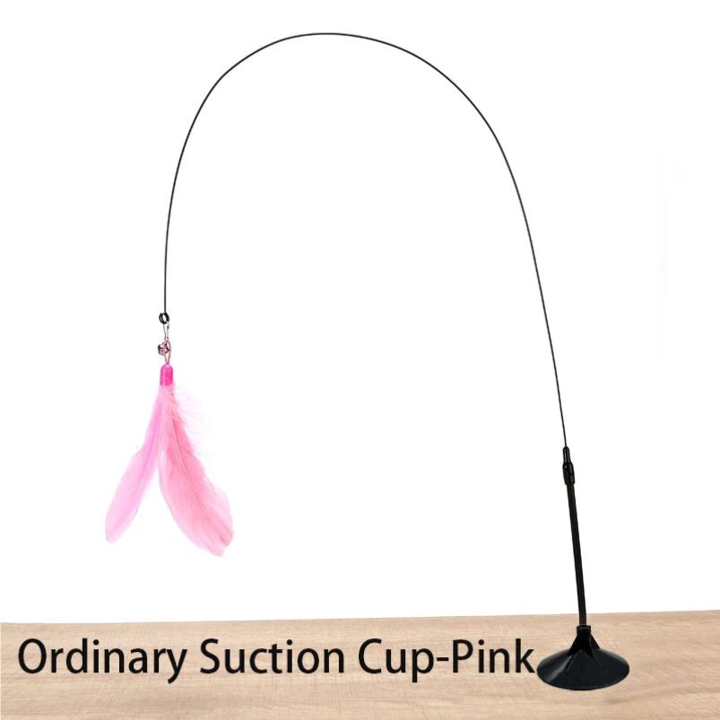 

Интерактивная игрушка для кошек Handfree Cat Stick Играющий котенок Играющий тизер Палочка Игрушка на присоске Птица/перо Кошачья палочка Товары для домашних животных