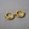 Exaggerated Hoop Earrings High-end Ear Buckle Ins Circle Earrings  Jewelry Gifts
