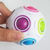 Magic Rainbow Ball Cube Kids Educational Toy, Creative Fidget Hand Puzzle, Stress Relief Sensory Intelligence Game for Children BY-005