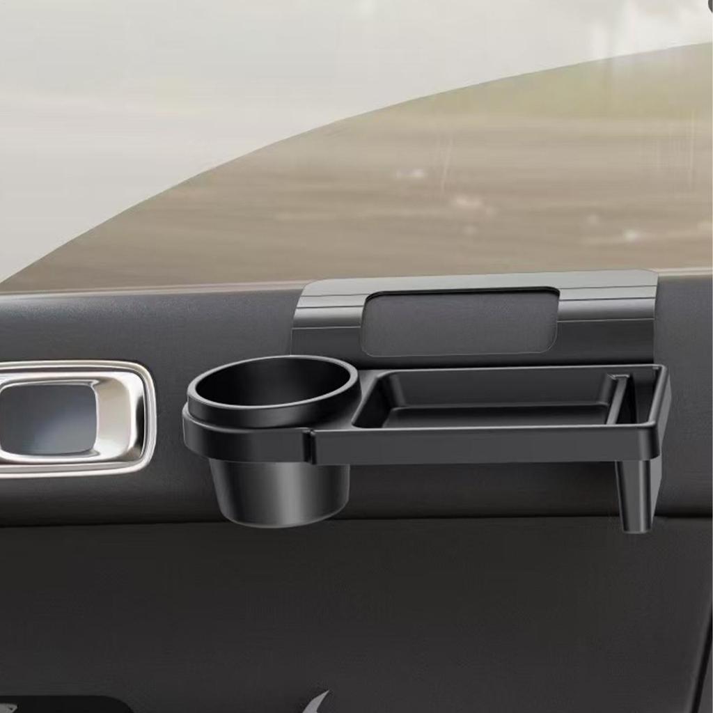 Hangable Car Window Cup Holder Multi-Purpose Rack with Storage Tray for Vehicle Truck SUV, Cell Phone Key Bottle & Change