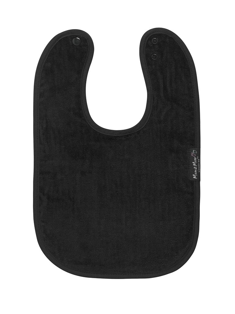 Mum 2 Mum Standard Wonder Black Bib,