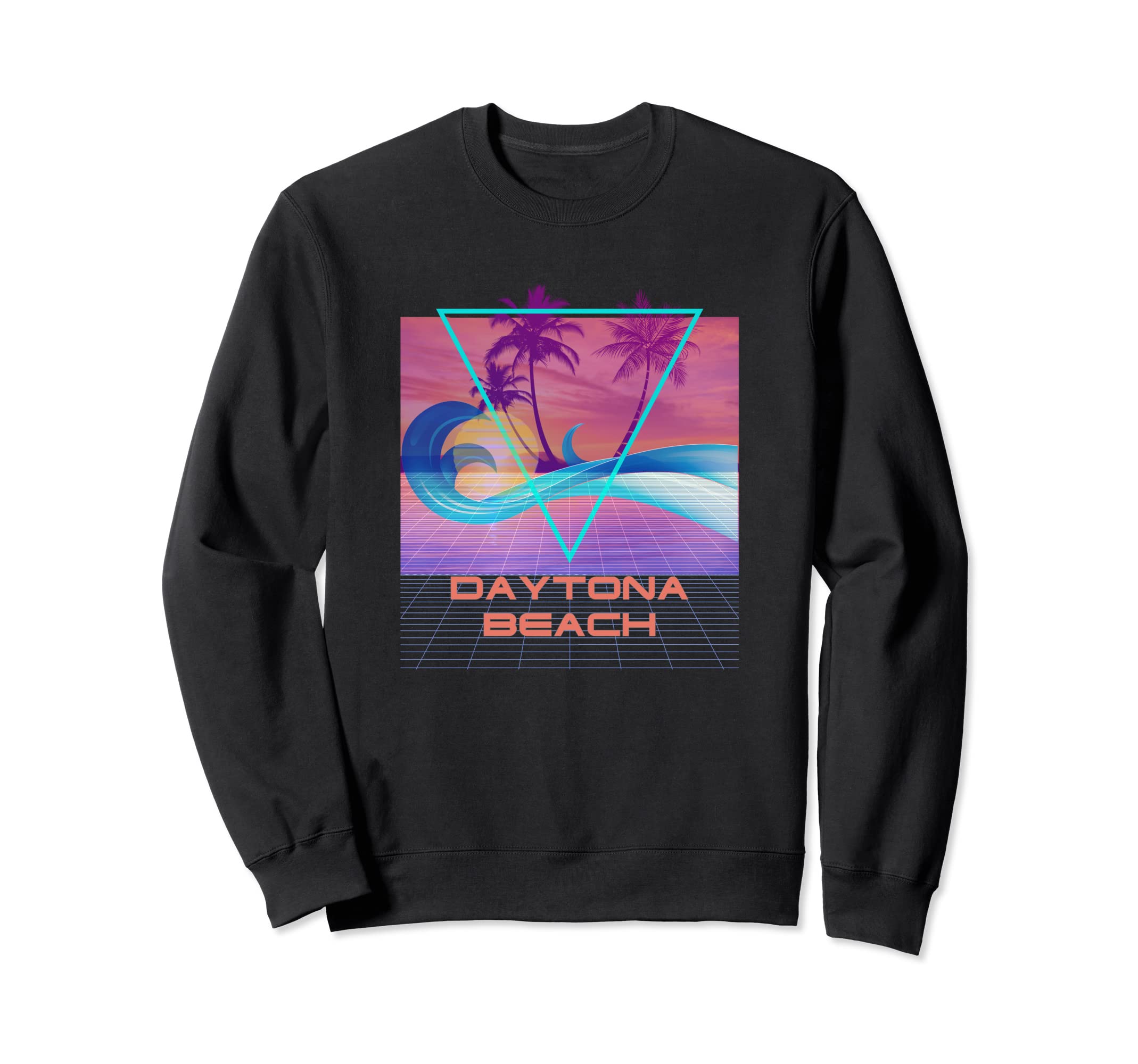 Толстовка Daytona Beach Retro 80s Vaporwave для пляжного отдыха