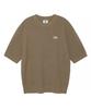 LEE Round Neck Short Sleeve Knit Beige