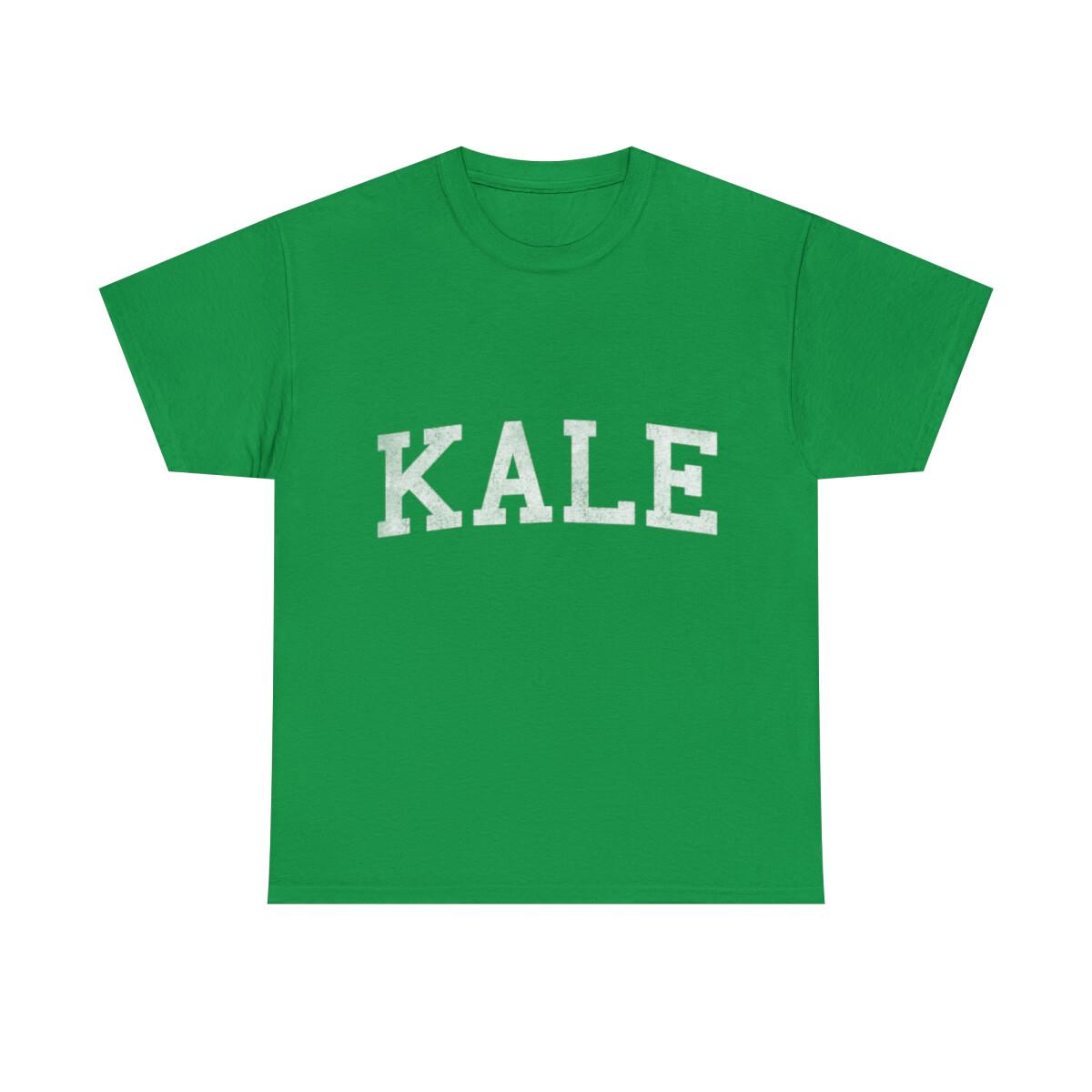 Kale University Vegan Vegetarian Graphic Tee Shirt S