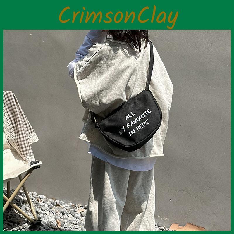 Childrens Canvas Backpack With Letter And Smiley Face Print Design For School And Travel