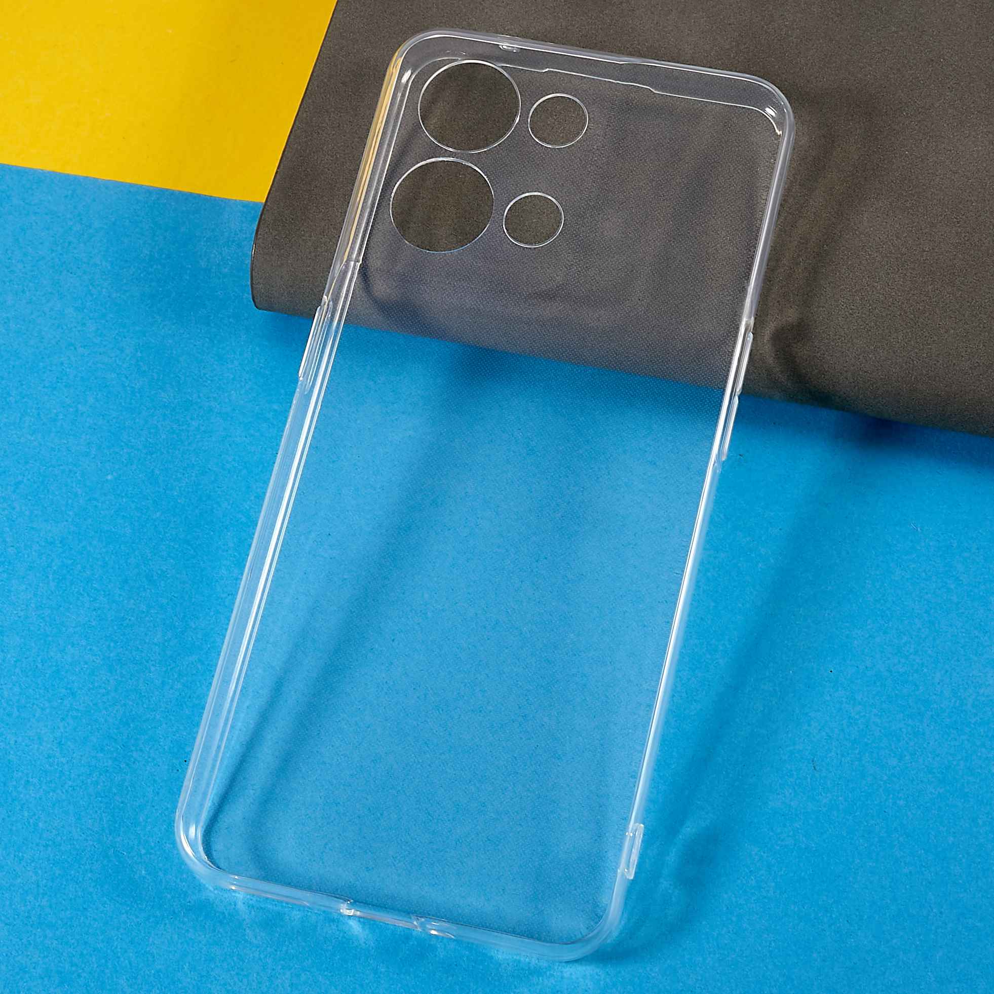 

For Oppo Reno8 5G (Global Version) Anti-Scratch Clear Phone Back Cover Shockproof Slim TPU Phone Case A