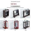 Solid Wood Cabinet Billiard Cue Rack