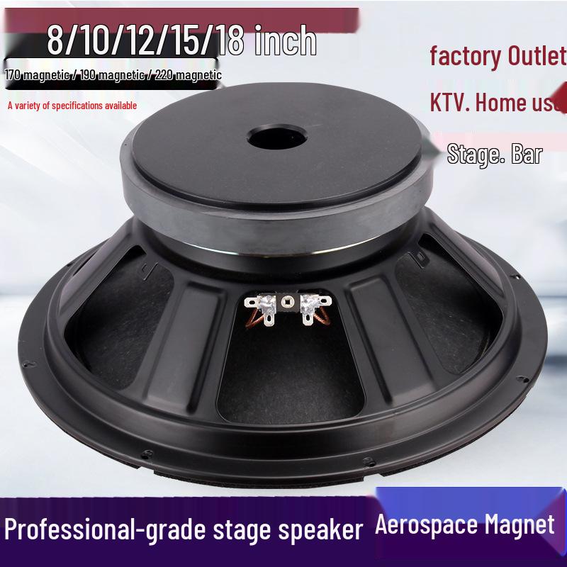 10, 12, 15, 18-inch KTV Subwoofer & Mid-bass Treble Pro Home Audio Speaker