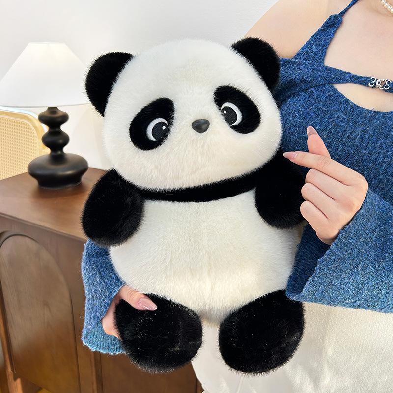 Nuevo lindo muelle muelle serie pingüino panda muñeco juguete de peluche mapache elefante muñeco para niños regalo