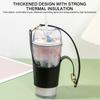 Portable Cup Holder With Leather Handle Anti-scalding Reusable Mug Sleeves For Everyday Use