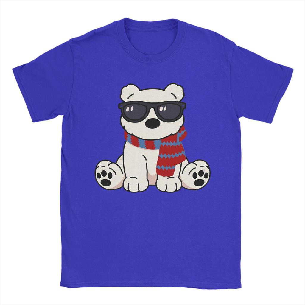 Team Conrad Junior Mint Bear T-Shirt Men Novelty Pure Cotton Tees Round Neck Short Sleeve T Shirts Printed Tops