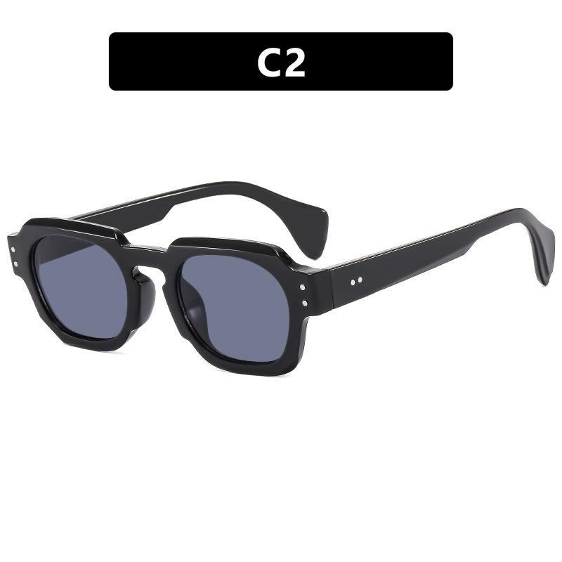 Rice Nail Sunglasses Polygonal Irregular Sunglasses Fashion Sunglasses Ladies Tide