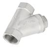 Y Type Strainer 3 4in DN20 304 Stainless Steel Double Layer Mesh Thread Y Filter for Water Oil Gas