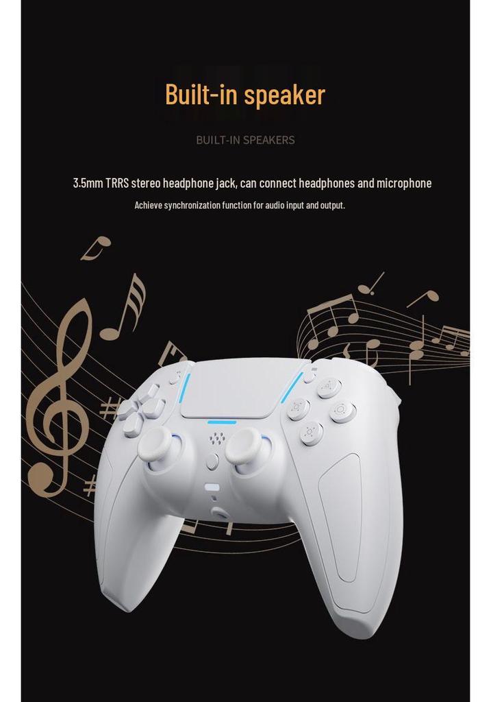 PS5 Wireless Bluetooth Game Controller: New Model for PS5, PC, Steam, and Android