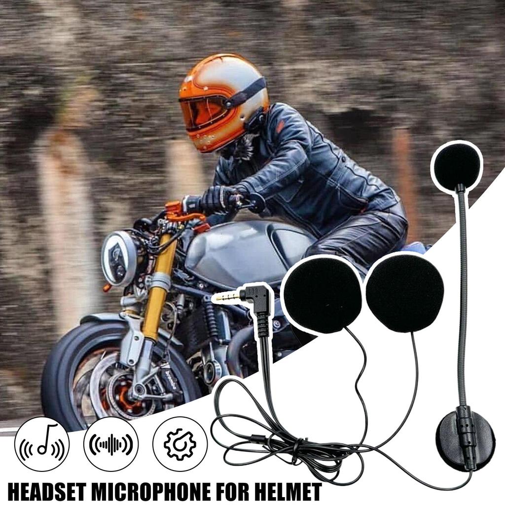 Helmet Speakers Headphones For Motorcycle Helmet Noise-canceling Communication System Modular Design For Racing Street Riding