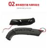 For Volkswagen Touareg 03-07 7L Reversing Mirror Light MK1 Rearview Mirror Flowing Turn Signal Touareg