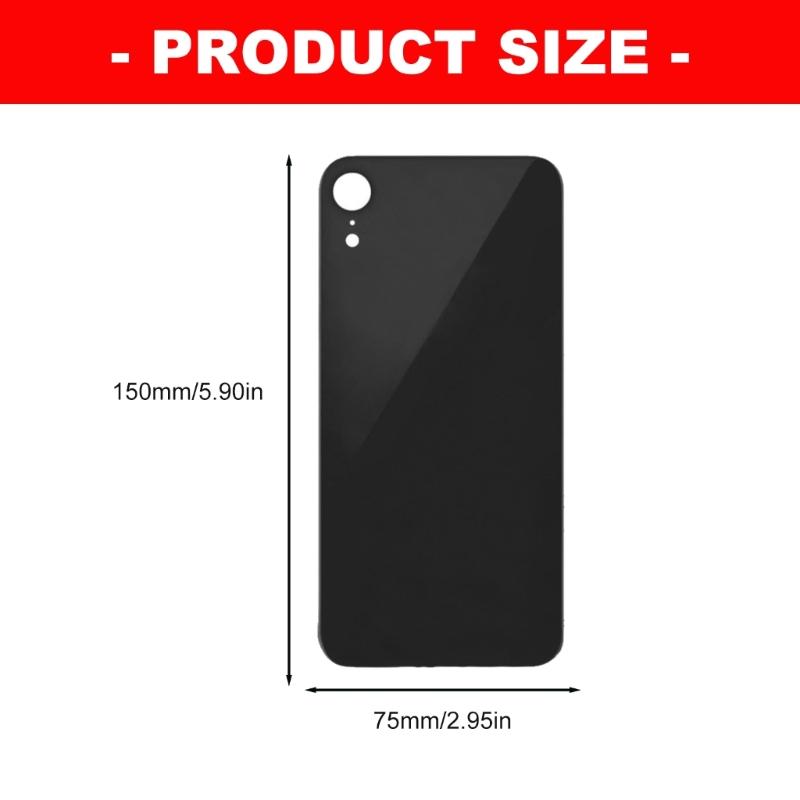 Impact Resistant Battery Cover Replacement For Select Model Phone Glass Back Panel Easy Installation
