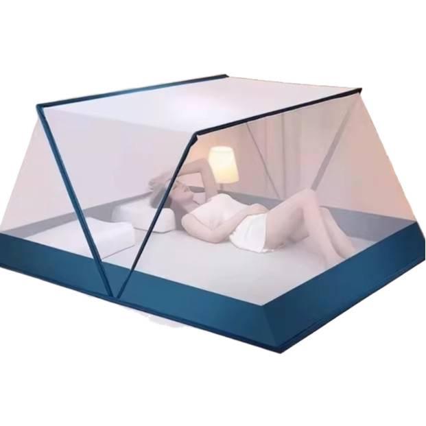2026 No-Install Foldable Full-Cover Portable Single Bed for Home & Dorm